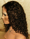 Tight Curl Virgin Remy Hair Custom Lace Wig