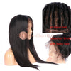 In-Stock Virgin Remy Hair Silky Straight Full Lace Wig