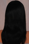 Coarse Yaki Virgin Remy Hair Custom Lace Wig