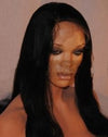 Coarse Yaki Virgin Remy Hair Custom Lace Wig