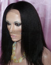 Italian Yaki Virgin Remy Hair Custom Lace Wig