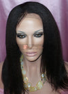 In-Stock Virgin Remy Hair Italian Yaki Full Lace Wig