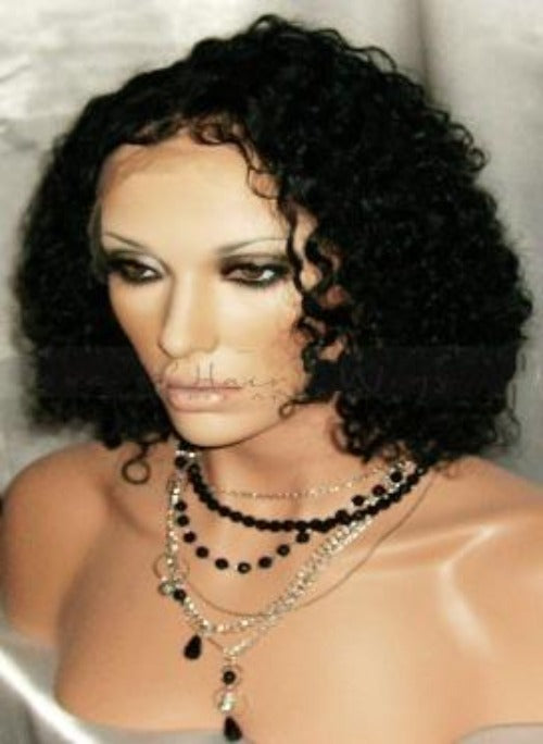 Kinky Curl Virgin Remy Hair Custom Lace Wig