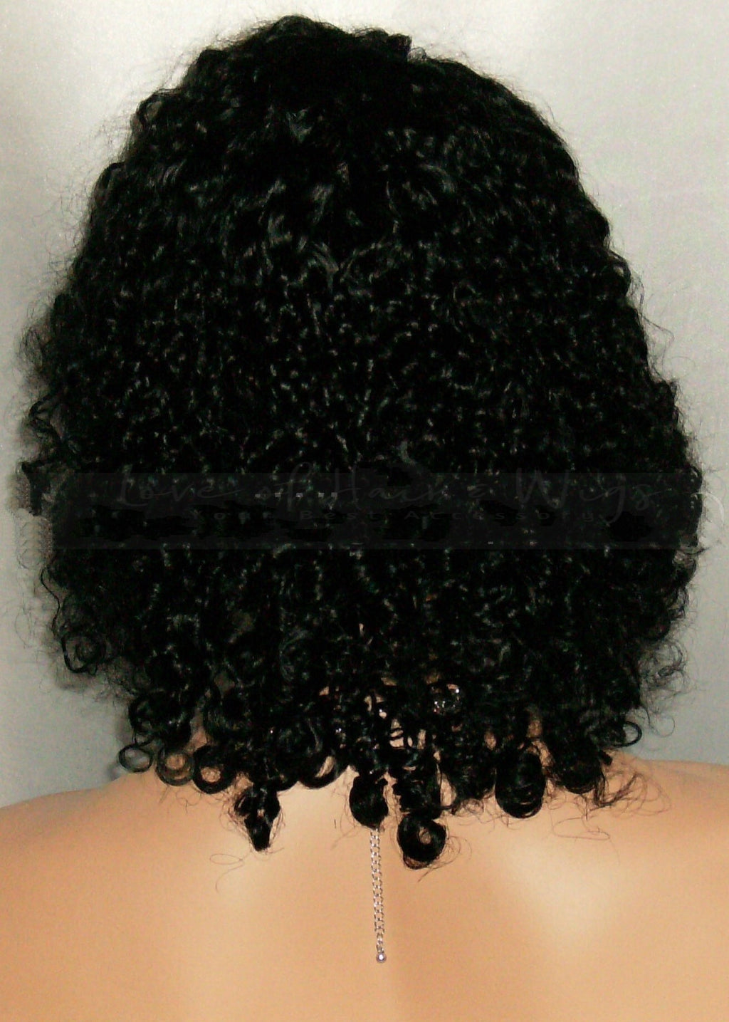 Kinky Curl Virgin Remy Hair Custom Lace Wig
