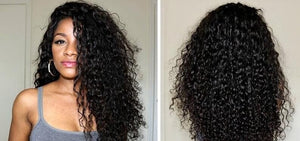 Kinky Curl Virgin Remy Hair Custom Lace Wig