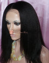 In-Stock Virgin Remy Hair Italian Yaki Full Lace Wig