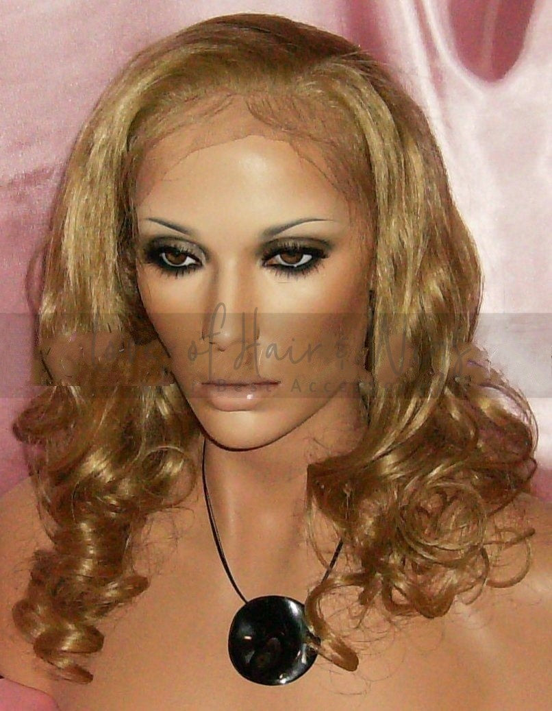Romance Curl Virgin Remy Hair Custom Lace Wig