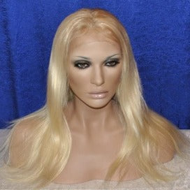Silky Straight Virgin Remy Hair Custom Full Lace Wig