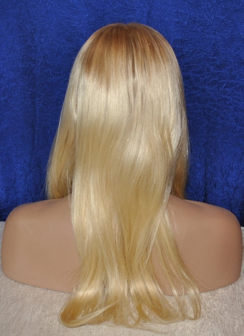 Silky Straight Virgin Remy Hair Custom Full Lace Wig