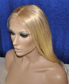 Silky Straight Virgin Remy Hair Custom Full Lace Wig