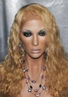 Water Wavy Virgin Remy Hair Custom Lace Wig