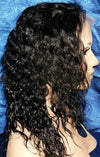 Wavy Virgin Remy Hair Custom Lace Wig