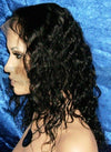 Wavy Virgin Remy Hair Custom Lace Wig