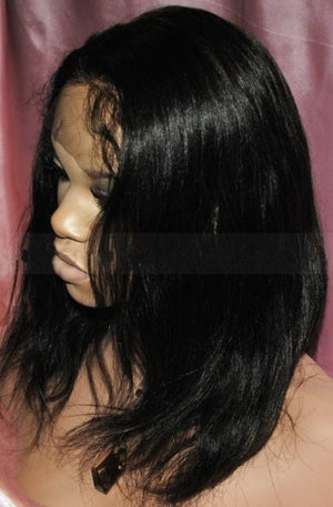 Yaki Virgin Remy Hair Custom Lace Wig