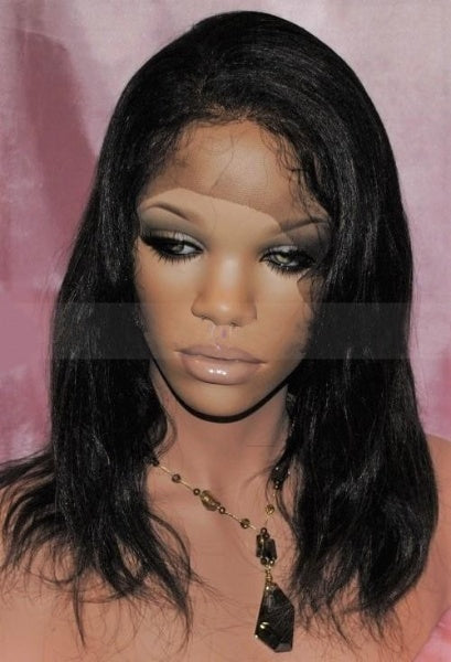 Yaki Virgin Remy Hair Custom Lace Wig