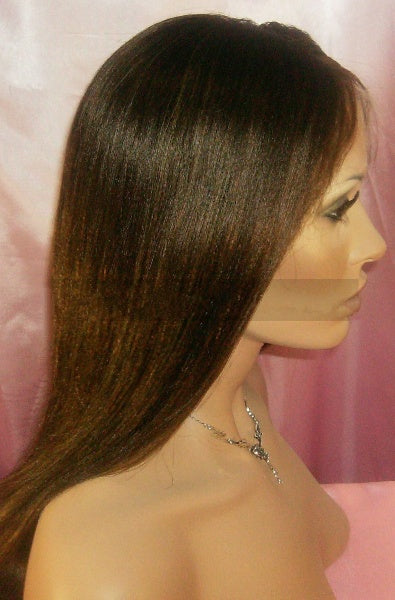Yaki Virgin Remy Hair Custom Lace Wig