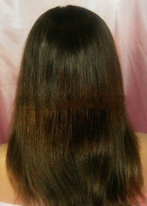 Yaki Virgin Remy Hair Custom Lace Wig